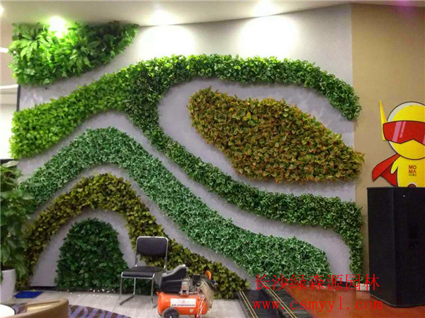 湖南仿真植物墙