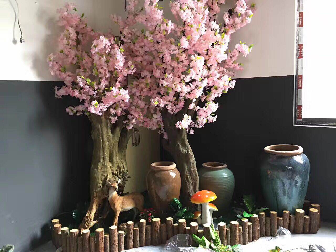 仿真樱花树